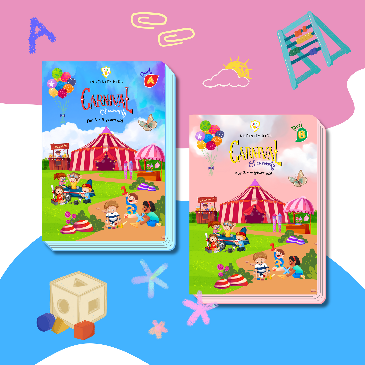 The Carnival of Curiosity- Book set for LKG